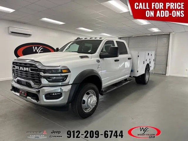 White 2026 Ram 5500 Chassis Cab Tradesman for sale in Baxley, GA