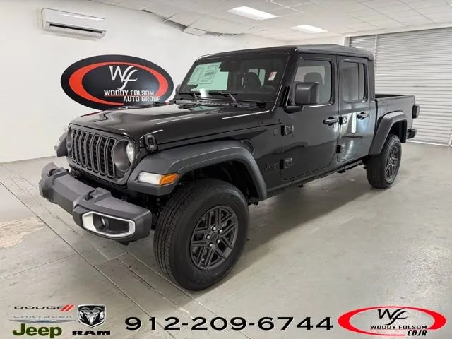 Black 2026 Jeep Gladiator Sport S for sale in Baxley, GA