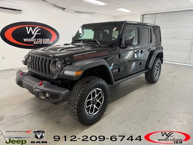 Black 2026 Jeep Wrangler Rubicon for sale in Baxley, GA