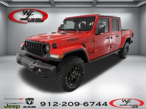 Red 2026 Jeep Gladiator Willys for sale in Baxley, GA