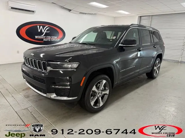 Black 2025 Jeep Grand Cherokee L Limited for sale in Baxley, GA