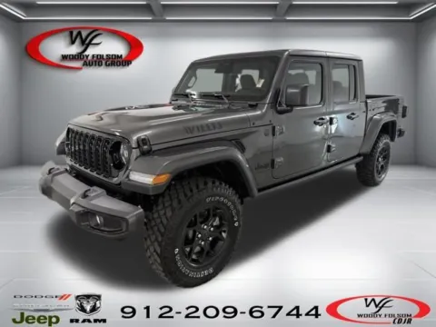 Gray 2026 Jeep Gladiator Willys for sale in Baxley, GA