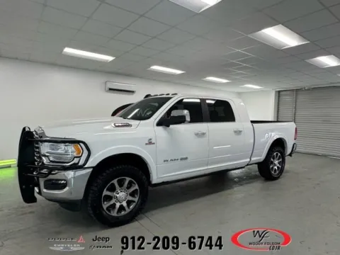 White 2022 Ram 3500 Longhorn for sale in Baxley, GA