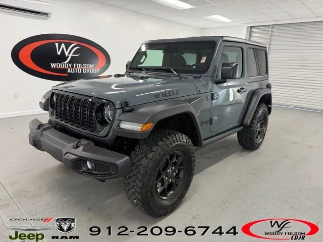 Blue 2026 Jeep Wrangler Willys for sale in Baxley, GA