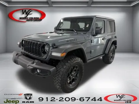 Blue 2026 Jeep Wrangler Willys for sale in Baxley, GA