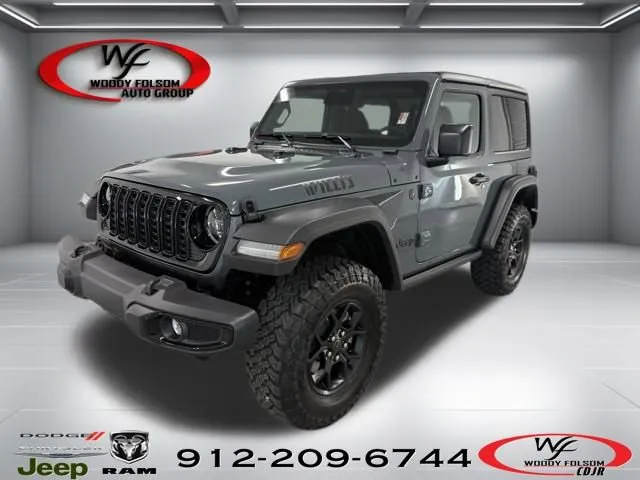 Blue 2026 Jeep Wrangler Willys for sale in Baxley, GA