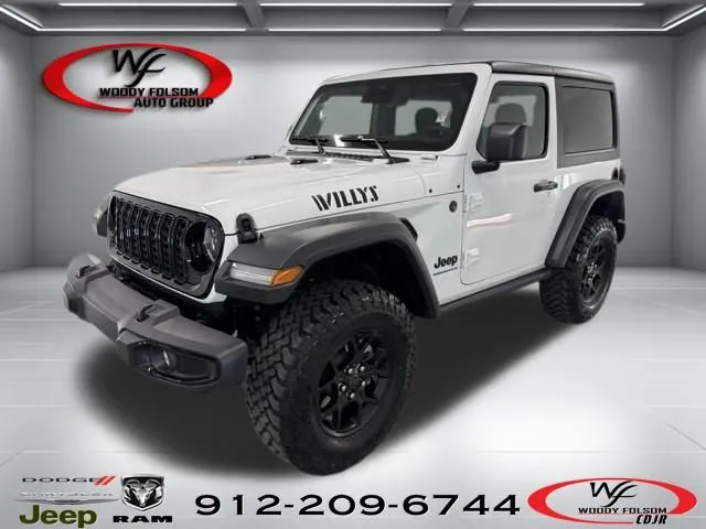 White 2026 Jeep Wrangler Willys for sale in Baxley, GA