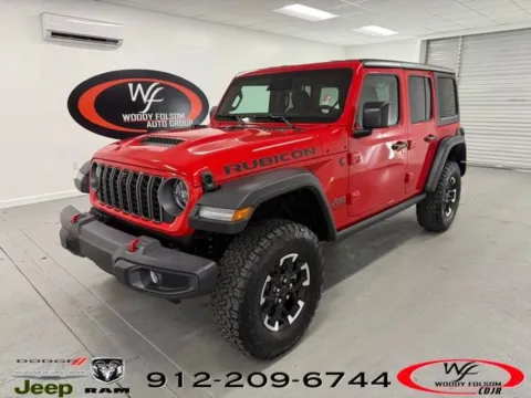 Red 2026 Jeep Wrangler Rubicon for sale in Baxley, GA