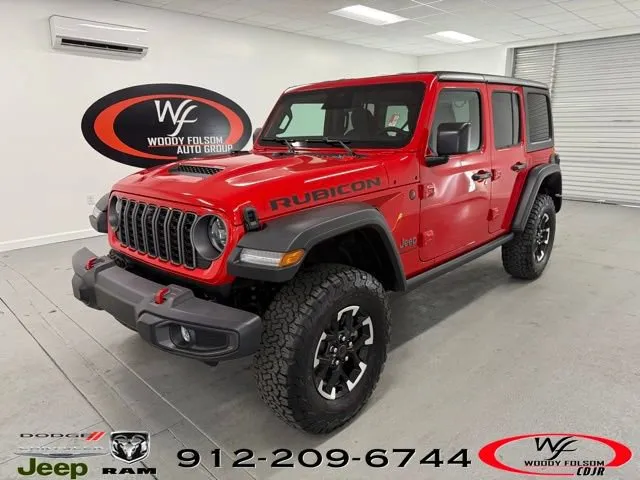 Red 2026 Jeep Wrangler Rubicon for sale in Baxley, GA