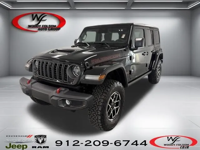 Black 2026 Jeep Wrangler Rubicon for sale in Baxley, GA