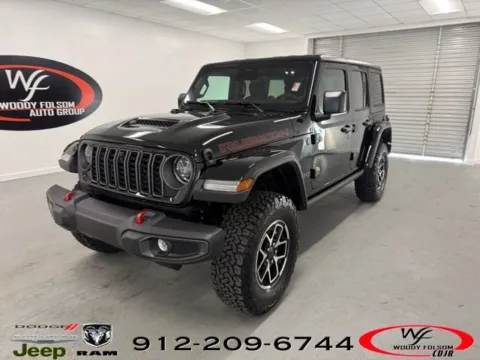 Black 2026 Jeep Wrangler Rubicon for sale in Baxley, GA