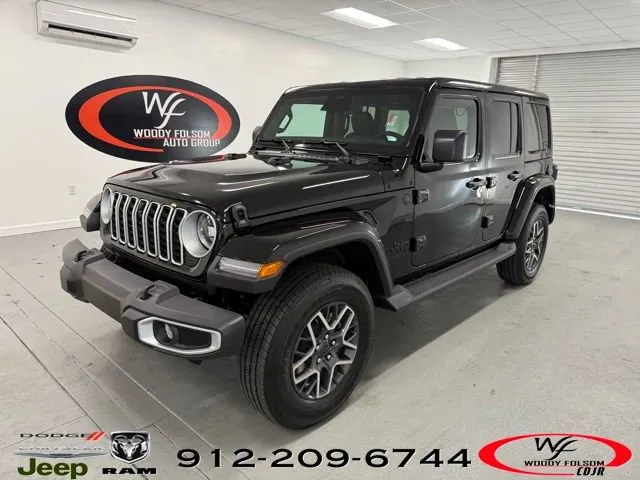 Black 2026 Jeep Wrangler Sahara for sale in Baxley, GA
