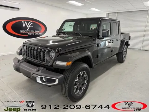 Black 2026 Jeep Gladiator Sahara for sale in Baxley, GA