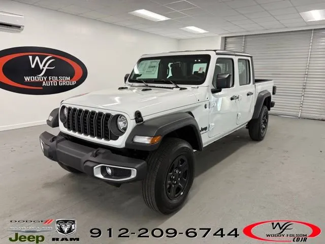 White 2026 Jeep Gladiator Sport for sale in Baxley, GA