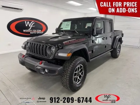 Black 2026 Jeep Gladiator Rubicon for sale in Baxley, GA