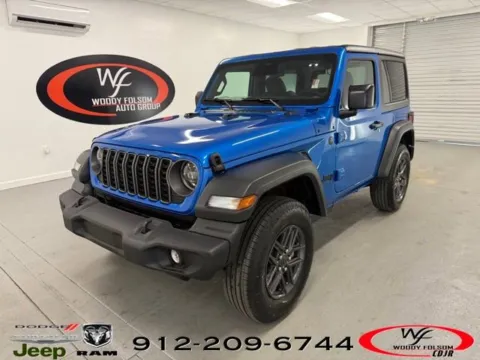 Blue 2026 Jeep Wrangler Sport S for sale in Baxley, GA