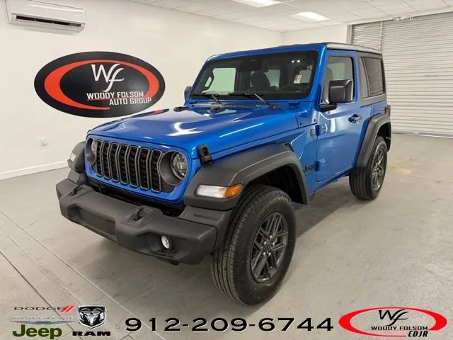 Blue 2026 Jeep Wrangler Sport S for sale in Baxley, GA