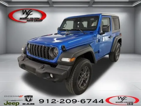 Blue 2026 Jeep Wrangler Sport S for sale in Baxley, GA