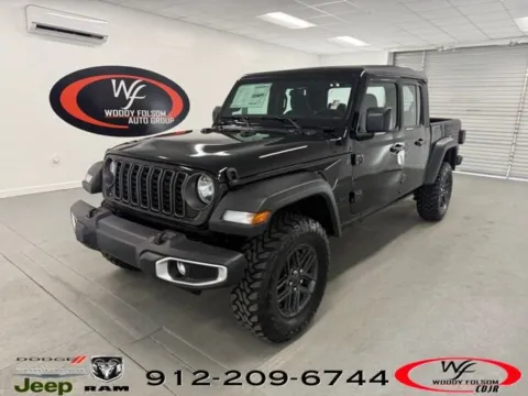 Black 2026 Jeep Gladiator Sport for sale in Baxley, GA