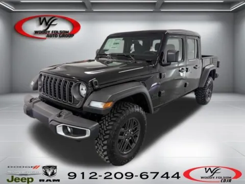Black 2026 Jeep Gladiator Sport for sale in Baxley, GA
