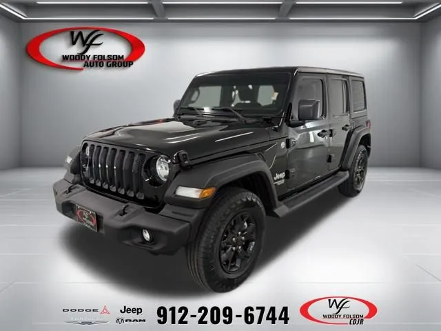 Black 2021 Jeep Wrangler Unlimited Sport S for sale in Baxley, GA