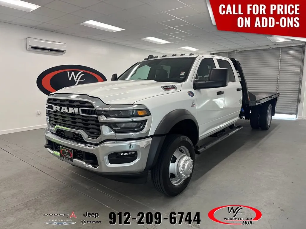 White 2026 Ram 5500 Chassis Cab Tradesman for sale in Baxley, GA