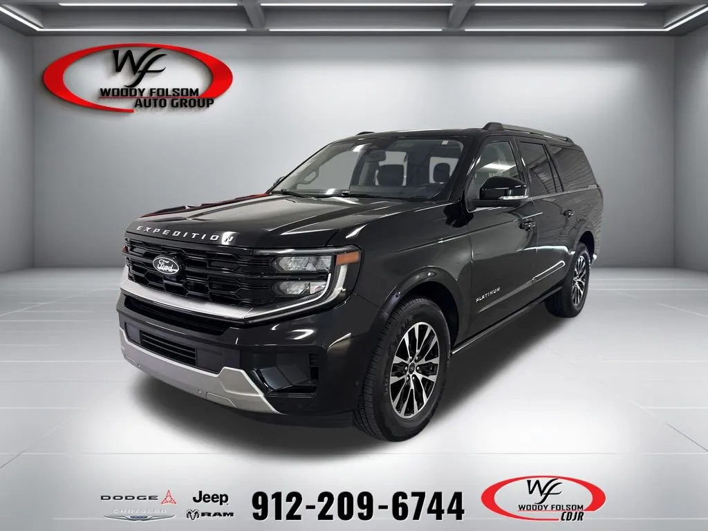 Black 2025 Ford Expedition Max Platinum for sale in Baxley, GA