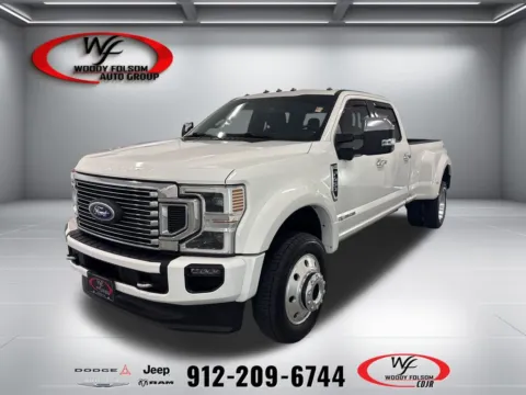 White 2020 Ford Super Duty F-450 DRW Platinum for sale in Baxley, GA