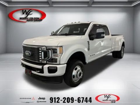 White 2020 Ford Super Duty F-350 DRW Platinum for sale in Baxley, GA