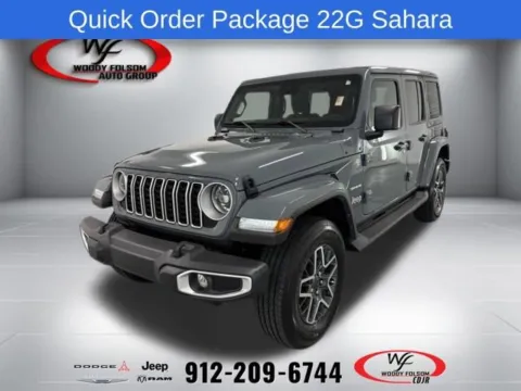 Gray 2024 Jeep Wrangler Sahara for sale in Baxley, GA