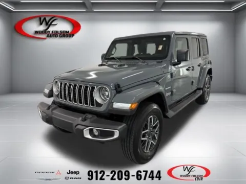 Gray 2024 Jeep Wrangler Sahara for sale in Baxley, GA