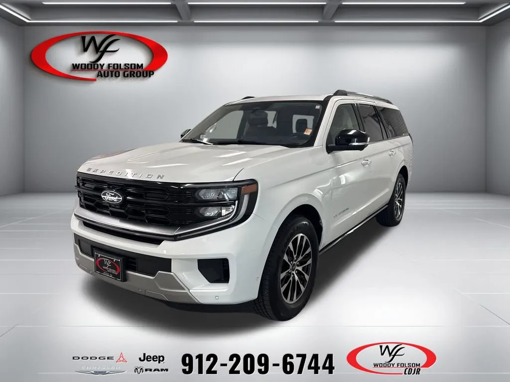 White 2025 Ford Expedition Max Platinum for sale in Baxley, GA