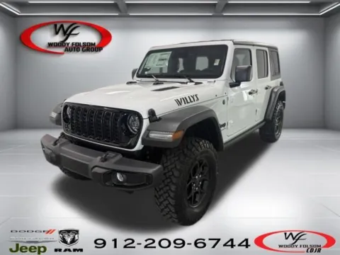 White 2026 Jeep Wrangler Willys for sale in Baxley, GA
