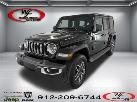 Black 2026 Jeep Wrangler Sahara for sale in Baxley, GA