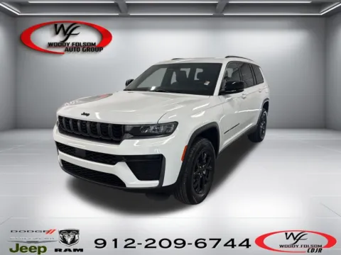White 2026 Jeep Grand Cherokee L Laredo Altitude for sale in Baxley, GA