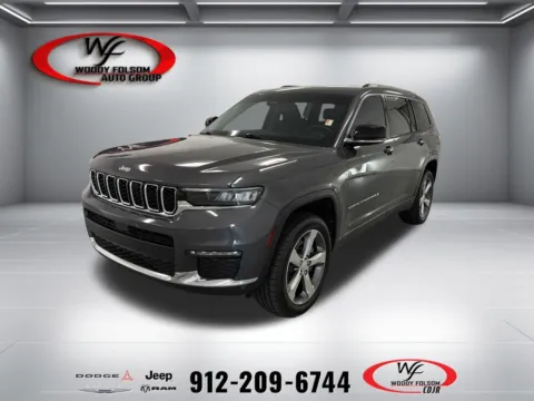 Gray 2022 Jeep Grand Cherokee L Limited for sale in Baxley, GA