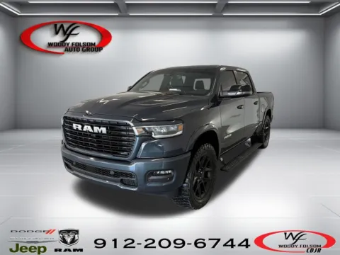 Blue 2026 Ram 1500 Laramie for sale in Baxley, GA