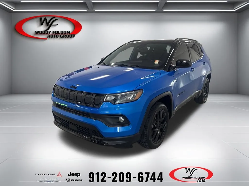 Blue 2022 Jeep Compass Altitude for sale in Baxley, GA