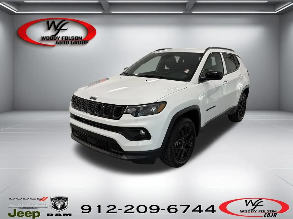 White 2026 Jeep Compass Latitude Altitude for sale in Baxley, GA