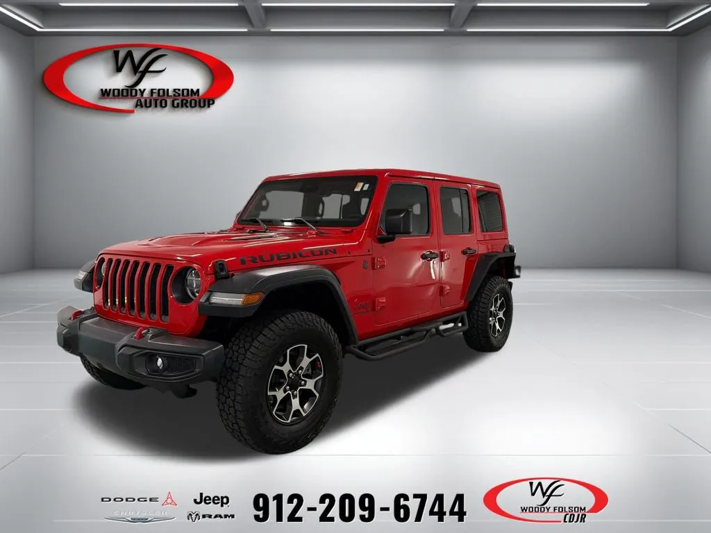 Red 2021 Jeep Wrangler Unlimited Rubicon for sale in Baxley, GA