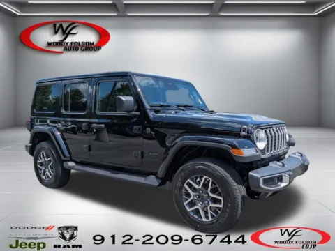 Black 2026 Jeep Wrangler Sahara for sale in Baxley, GA