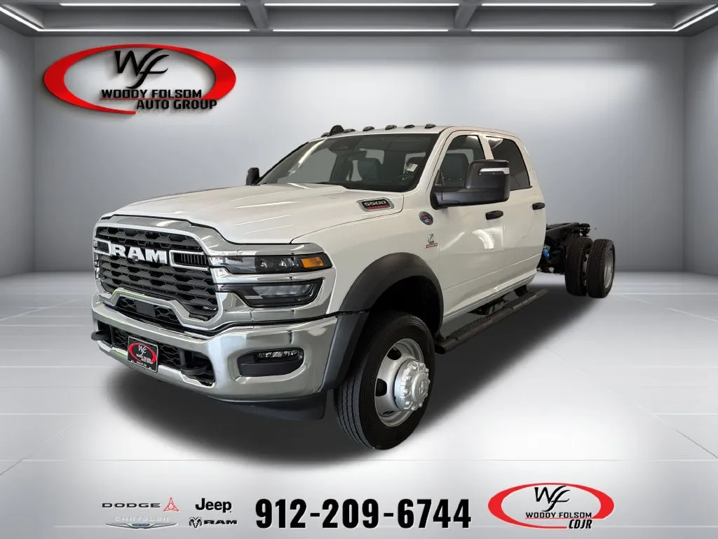White 2026 Ram 5500 Chassis Cab Tradesman for sale in Baxley, GA