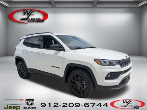 White 2026 Jeep Compass Latitude Altitude for sale in Baxley, GA