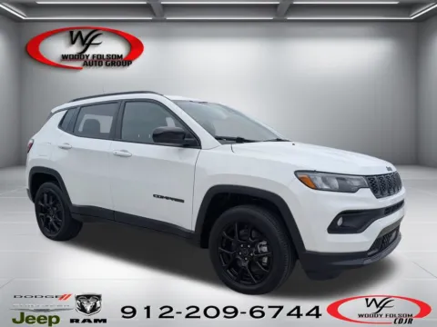 White 2026 Jeep Compass Latitude Altitude for sale in Baxley, GA