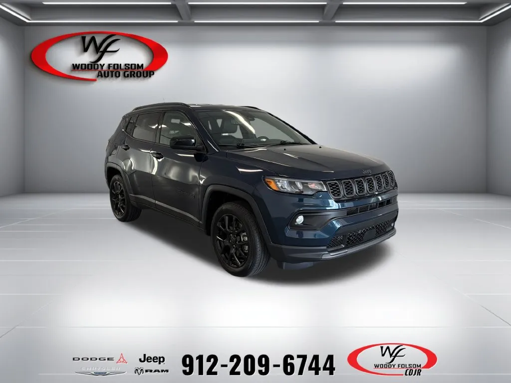 Blue 2026 Jeep Compass Latitude Altitude for sale in Baxley, GA