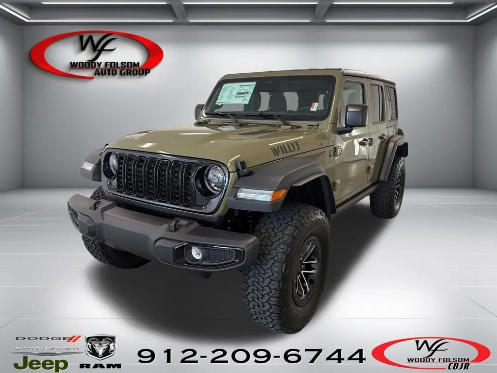 Green 2027 Jeep Wrangler Willys for sale in Baxley, GA