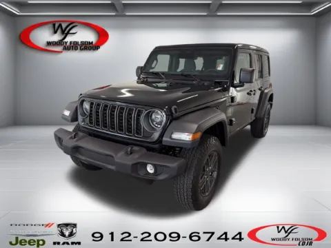 Black 2027 Jeep Wrangler Sport S for sale in Baxley, GA