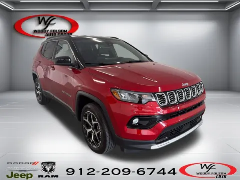 Red 2026 Jeep Compass Limited for sale in Baxley, GA
