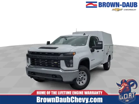 White 2023 Chevrolet Silverado 3500HD 2WD Double Cab Long Bed WT for sale in Nazareth, PA