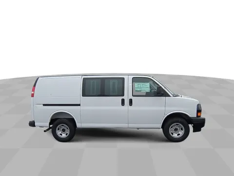 Photos of 2025 Chevrolet Express Cargo RWD 3500 Regular Wheelbase WT for sale in Nazareth, PA at Brown Daub Chevrolet of Nazareth